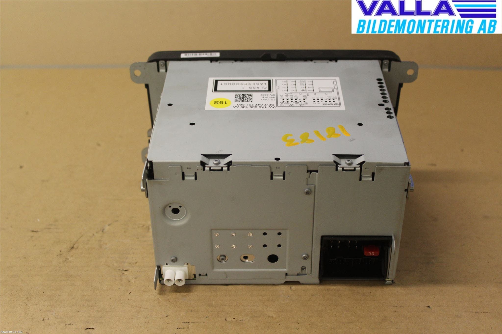 Volkswagen VW PASSAT 11-14 Cd Radio - Multimediapanel