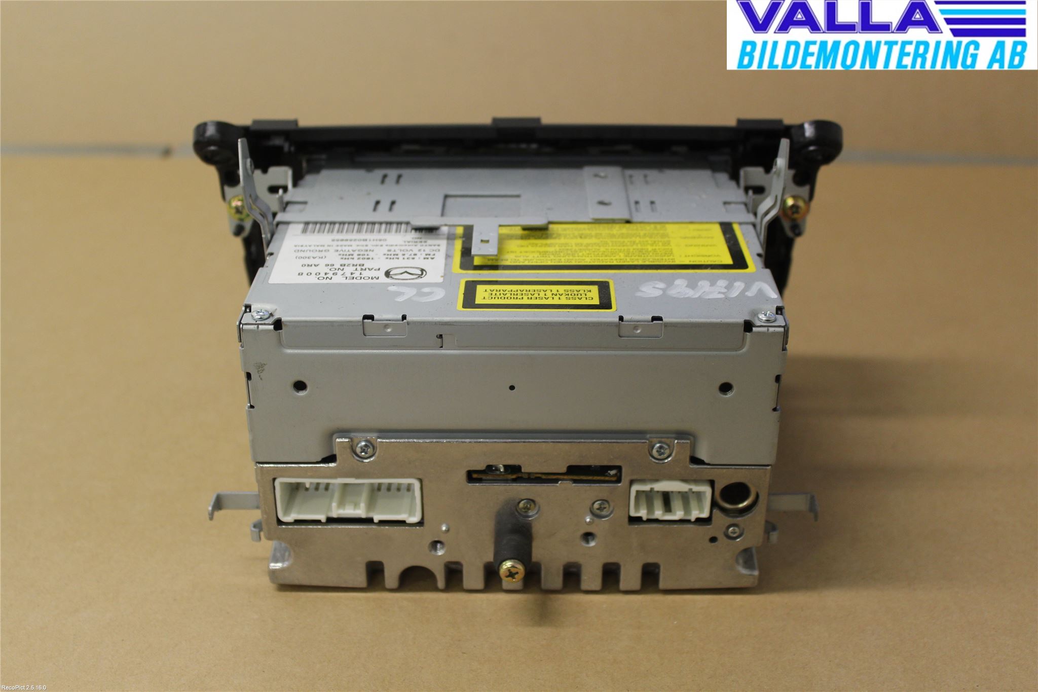 Mazda 3 I 03-06 Cd Radio - Multimediapanel