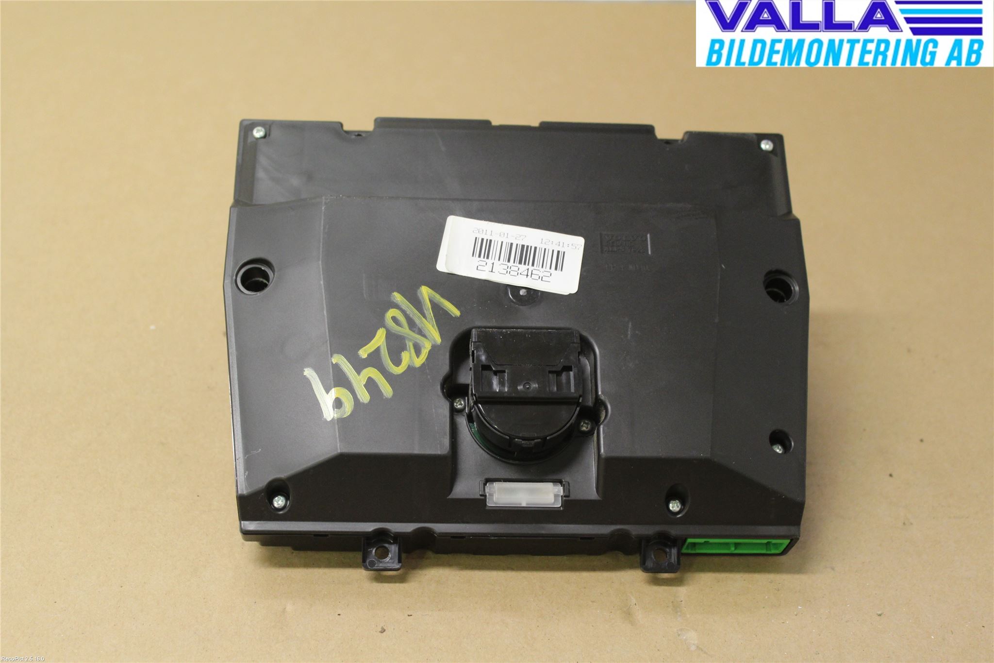 Volvo V60 11-13 Värmereglage