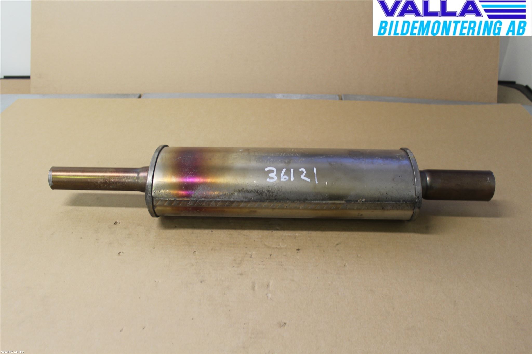Renault CLIO IV 12-16 Avgas Mellandämpare