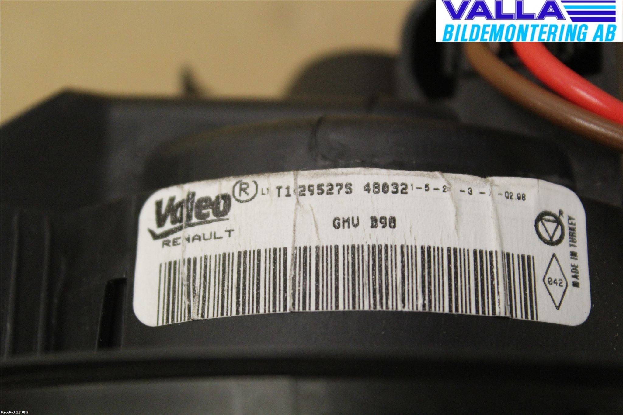 Renault CLIO IV 12-16 Värmefläkt