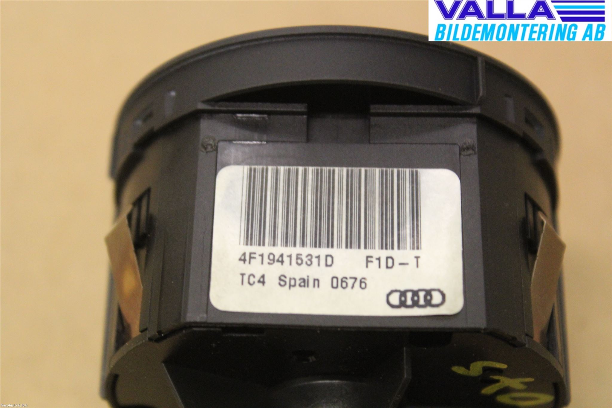 Audi A6/S6     05-11 Strömställare Ljus