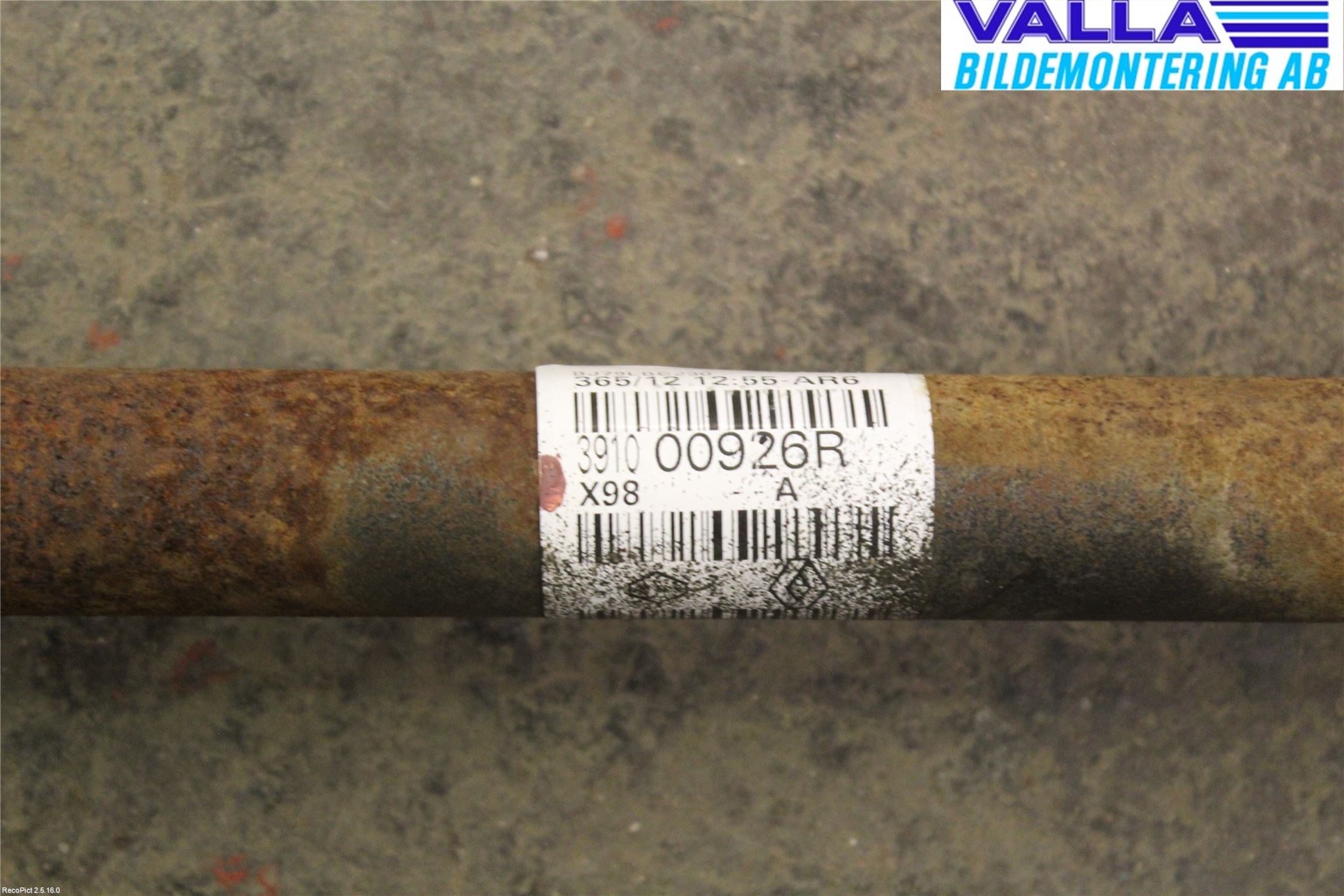 Renault CLIO IV 12-16 Drivaxel Fram Höger