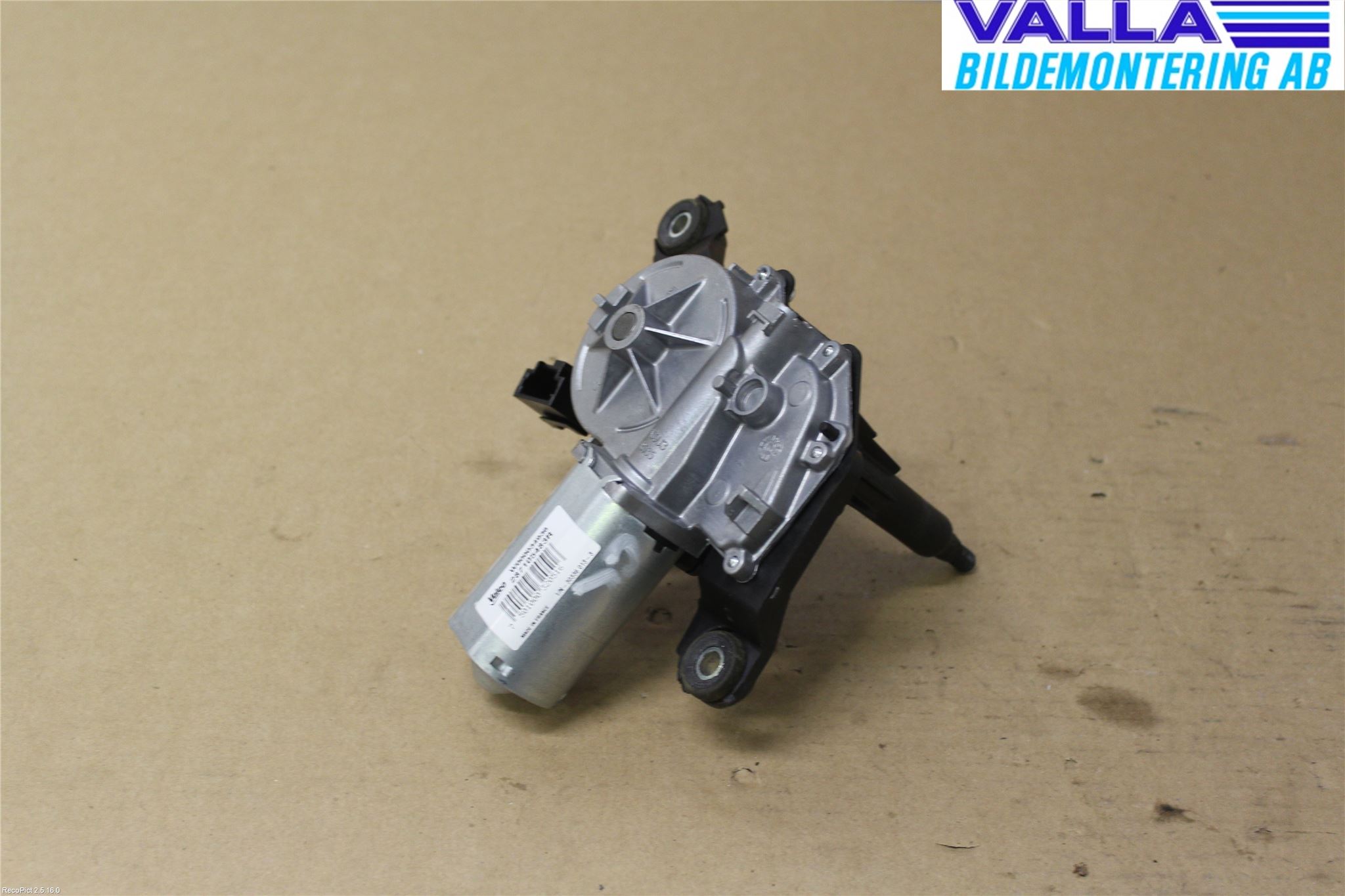 Renault CLIO IV 12-16 Torkarmotor Baklucka