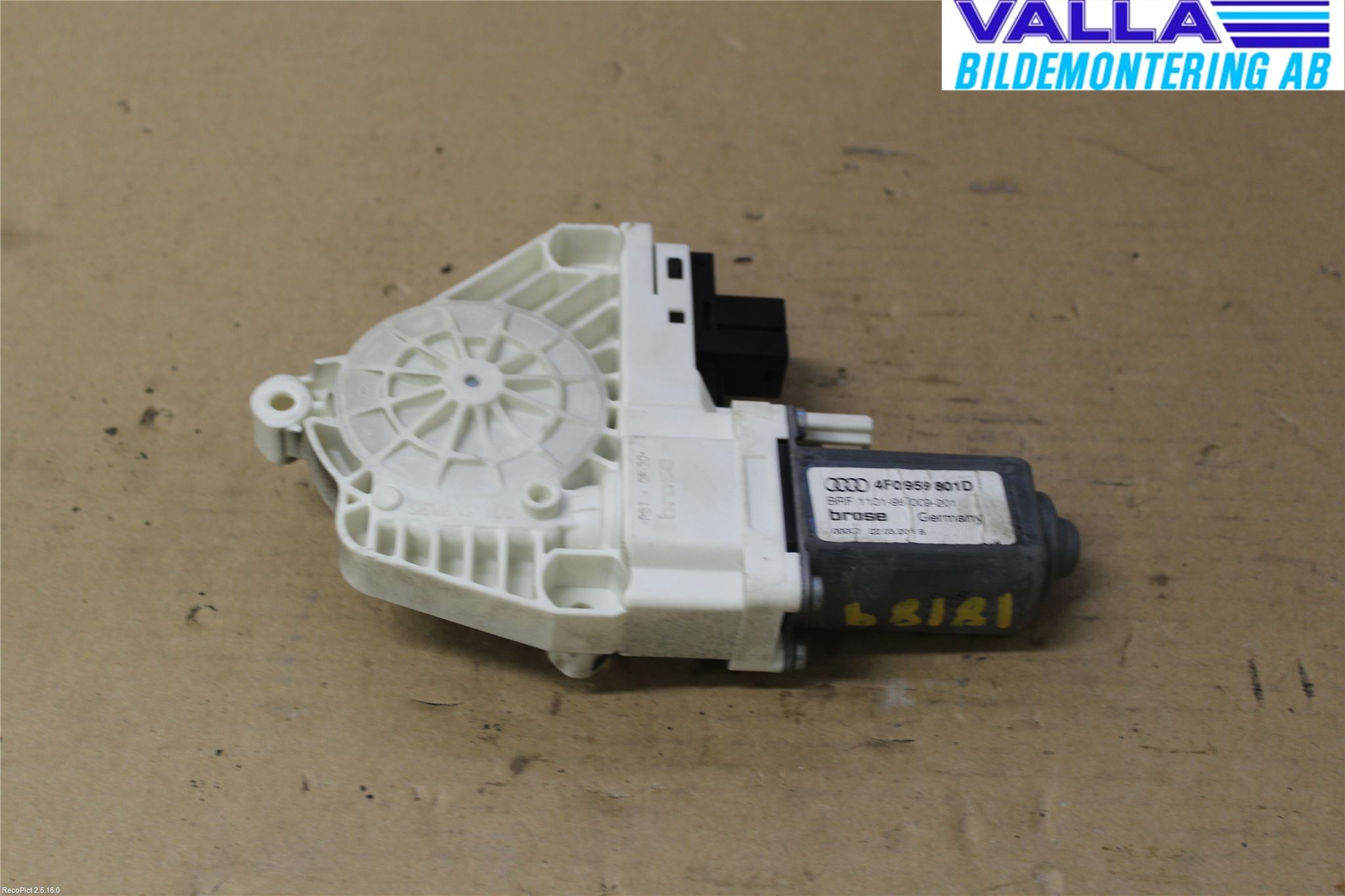 Audi A6/S6     05-11 Fönsterhissmotor