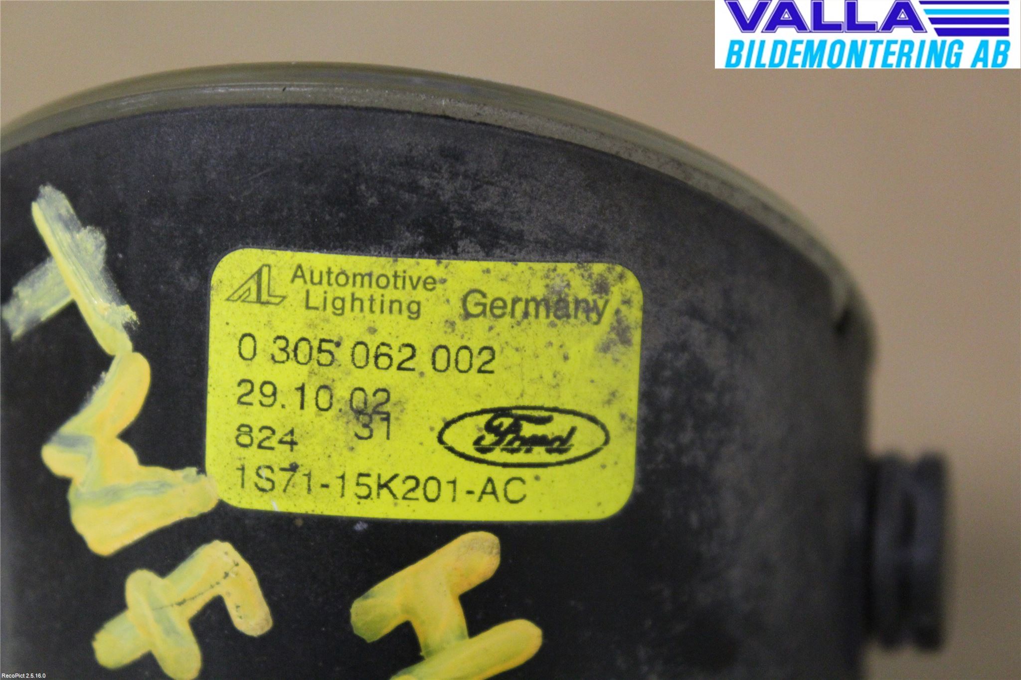 Ford MONDEO     01-06 Dimljus-Varselljus Fram