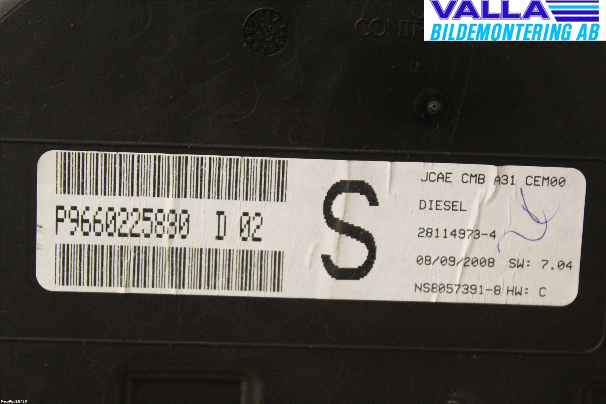 Citroen C3 05-10 Instrument Komb