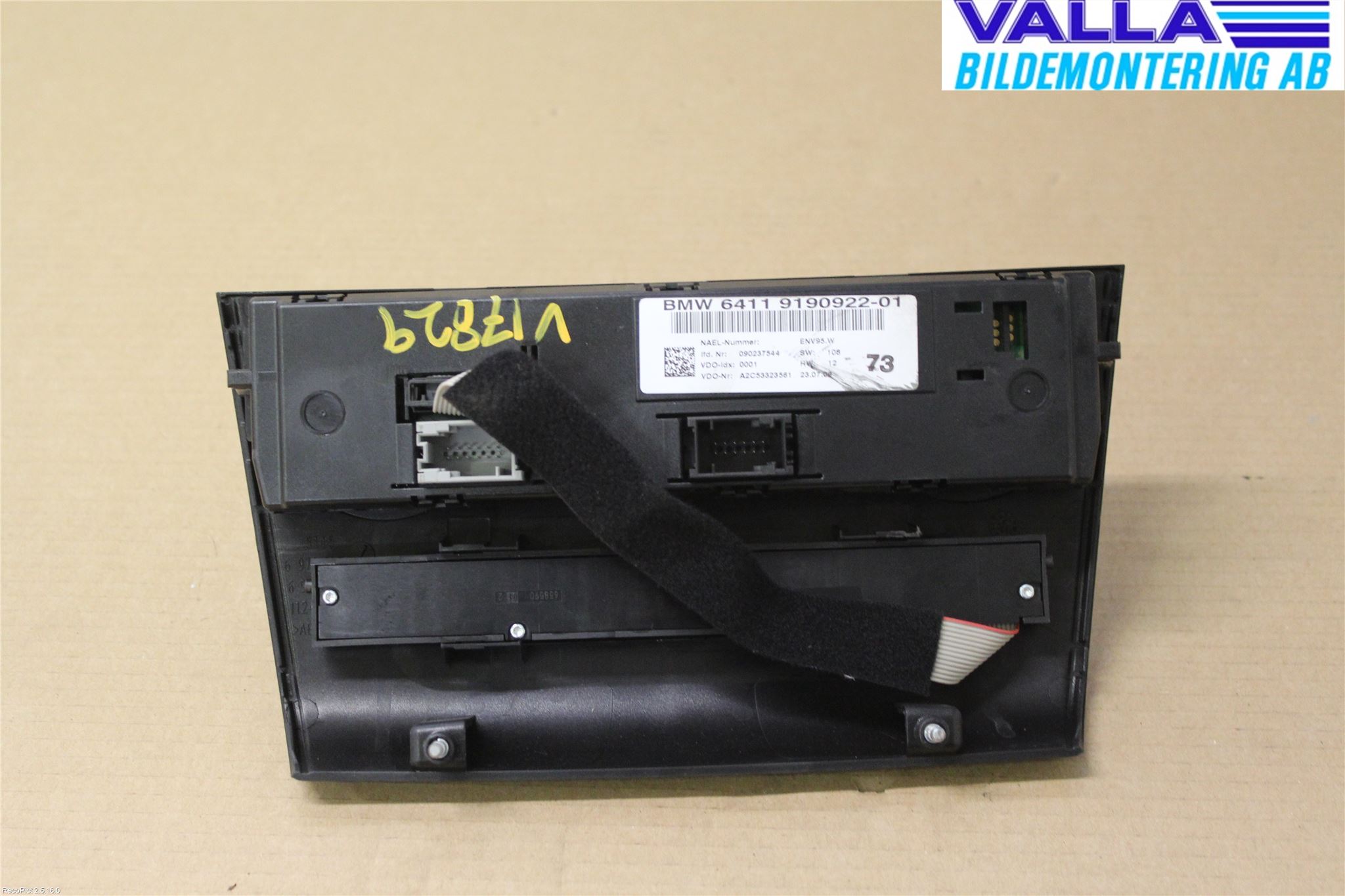 BMW 1 E87/81 5D/3D 03-11 Värmereglage