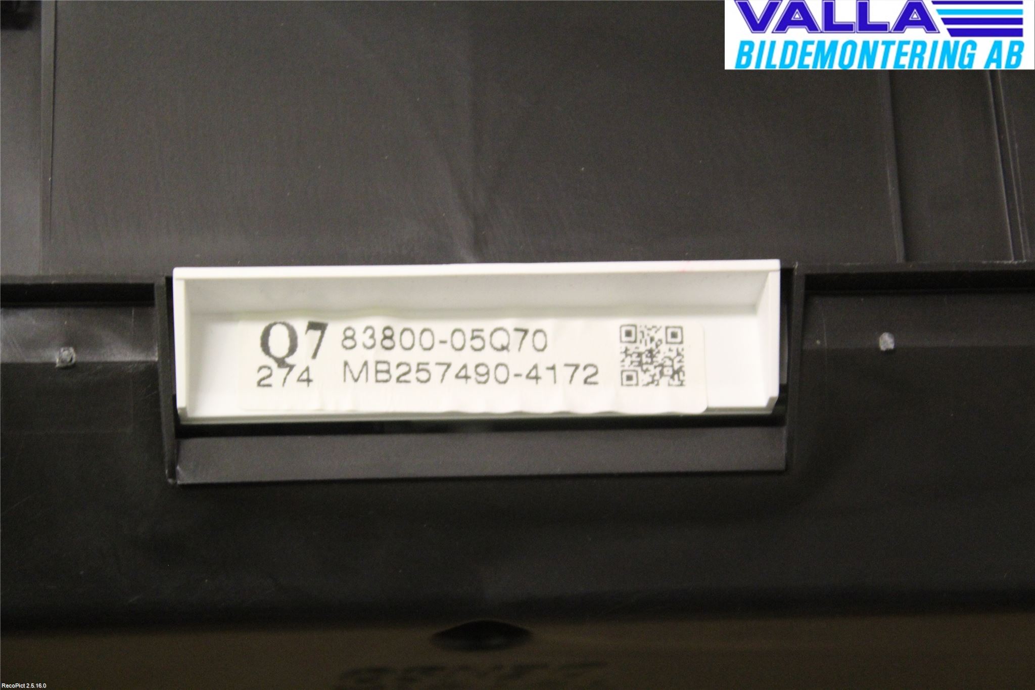 Toyota AVENSIS 09-15 Instrument Komb