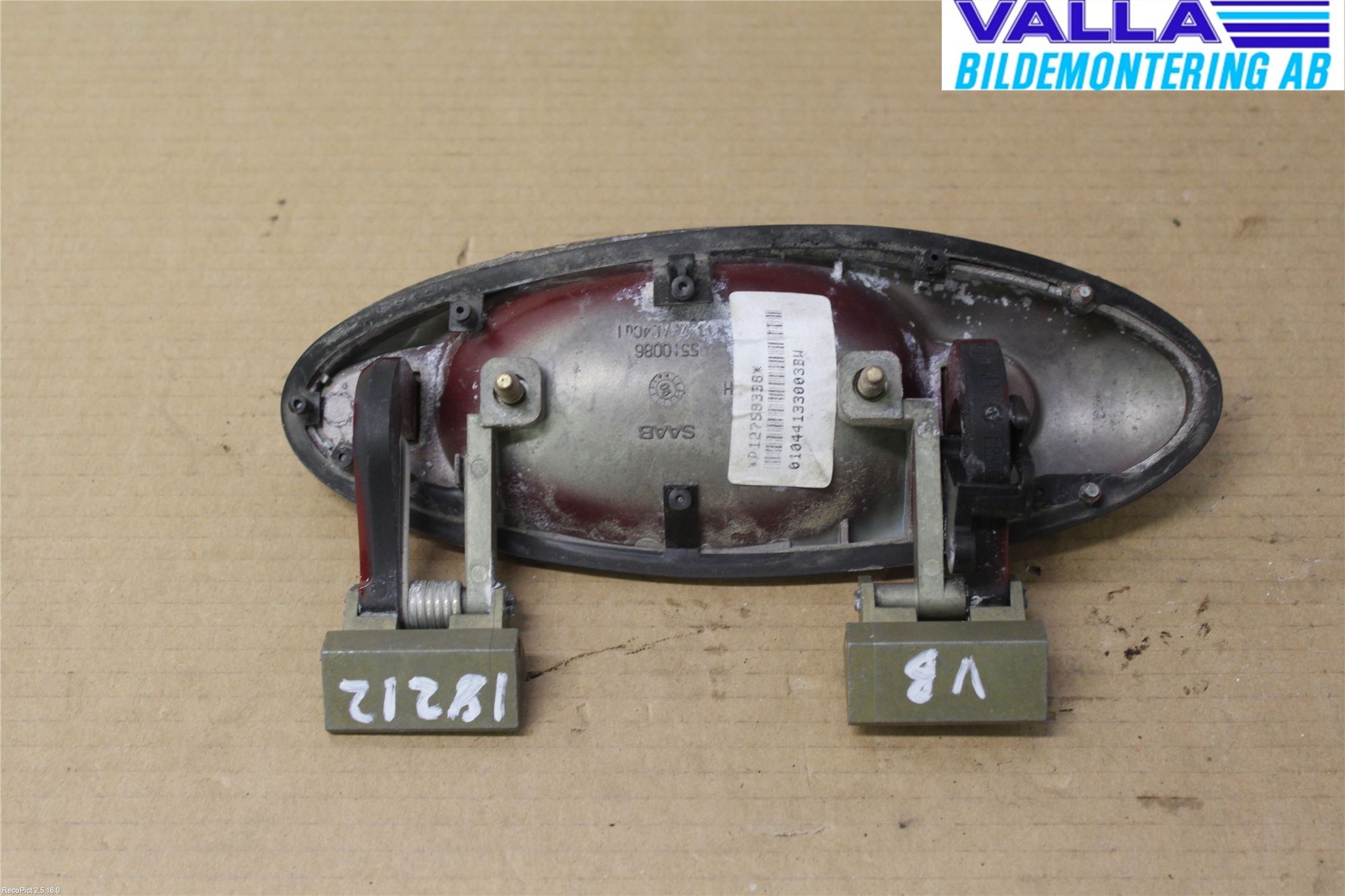 Saab 9-5     06-10 Dörrhandtag Yttre Vä