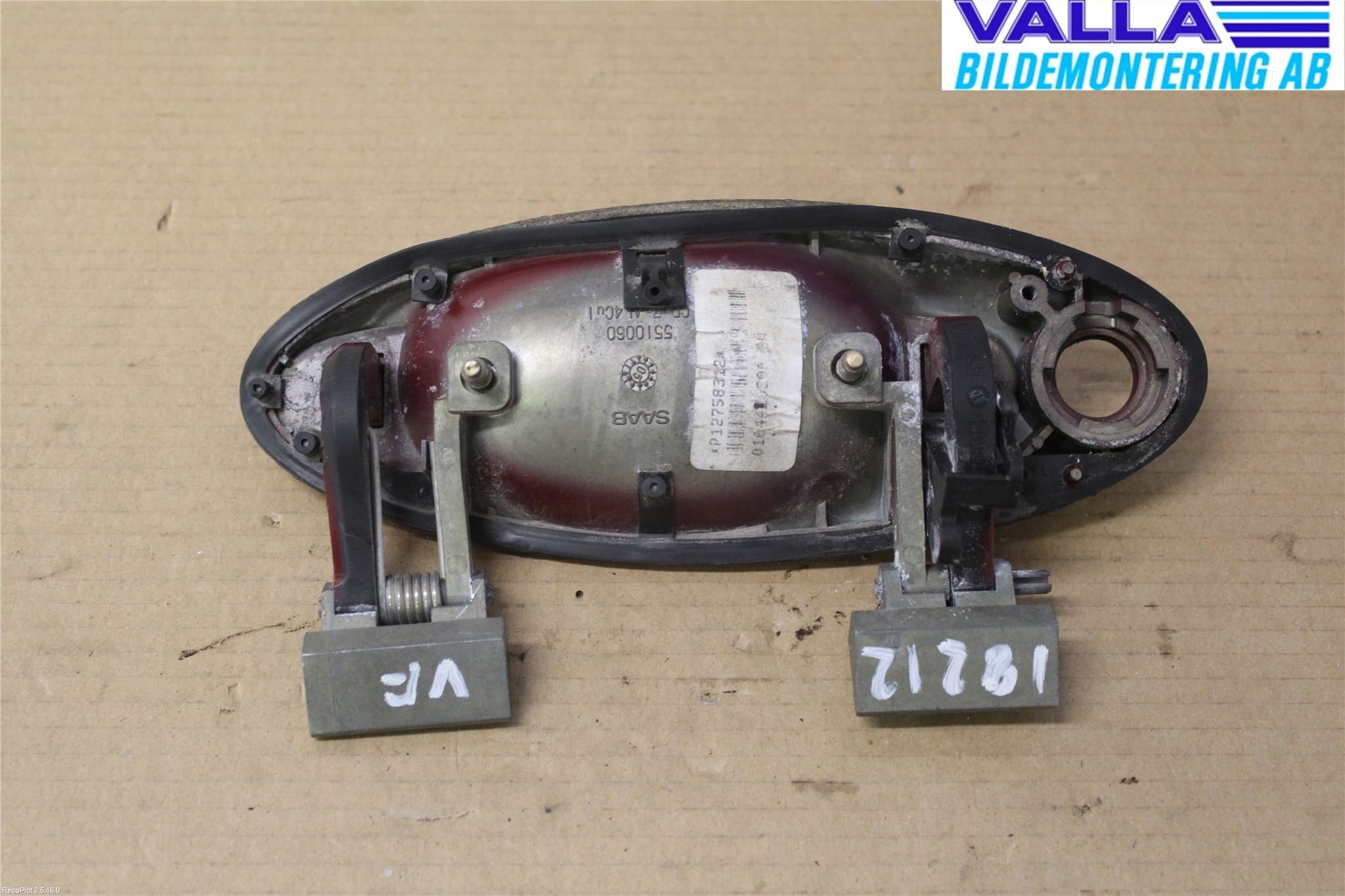 Saab 9-5     06-10 Dörrhandtag Yttre Vä