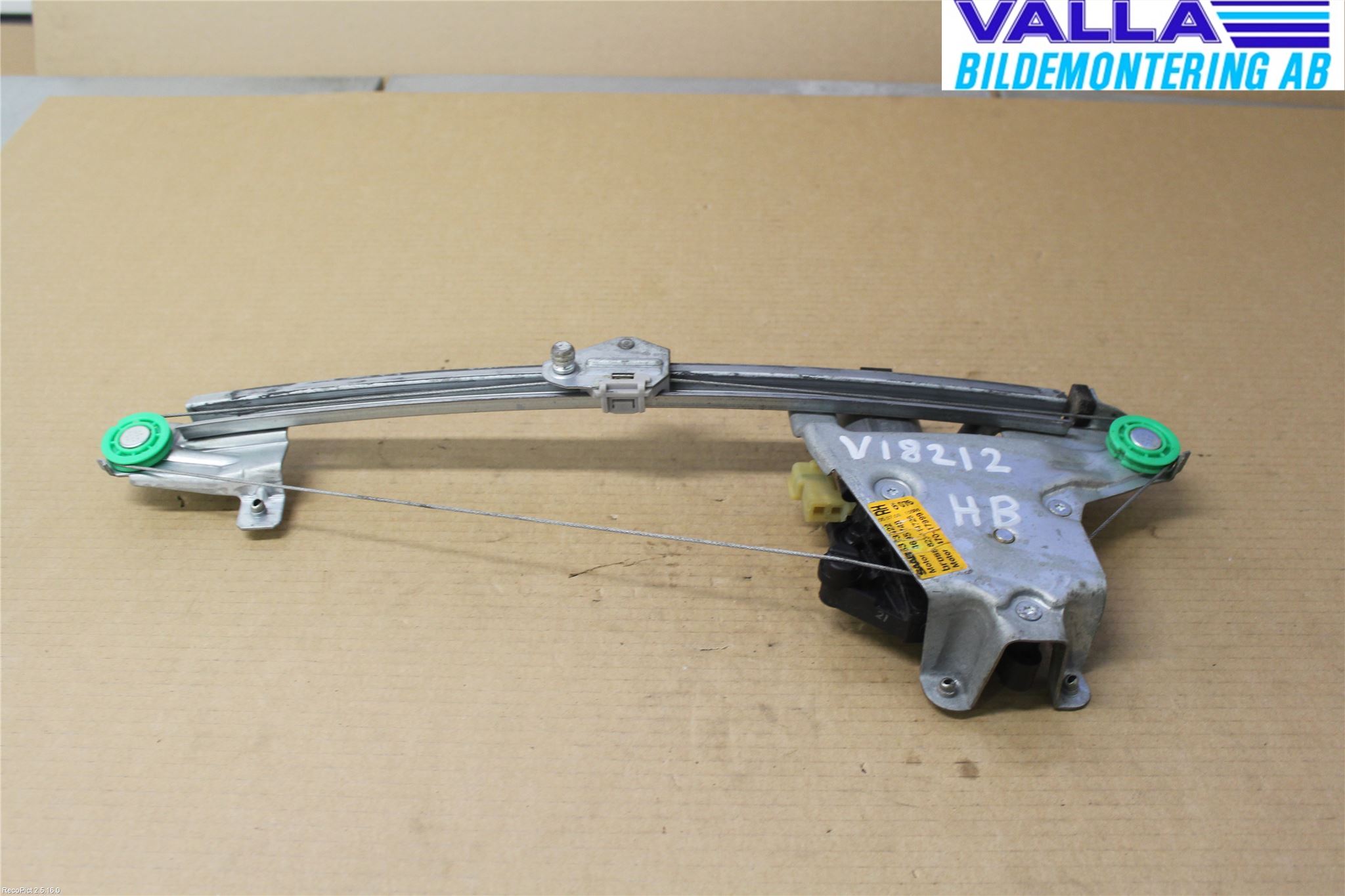 Saab 9-5     06-10 Fönsterhiss El Kompl