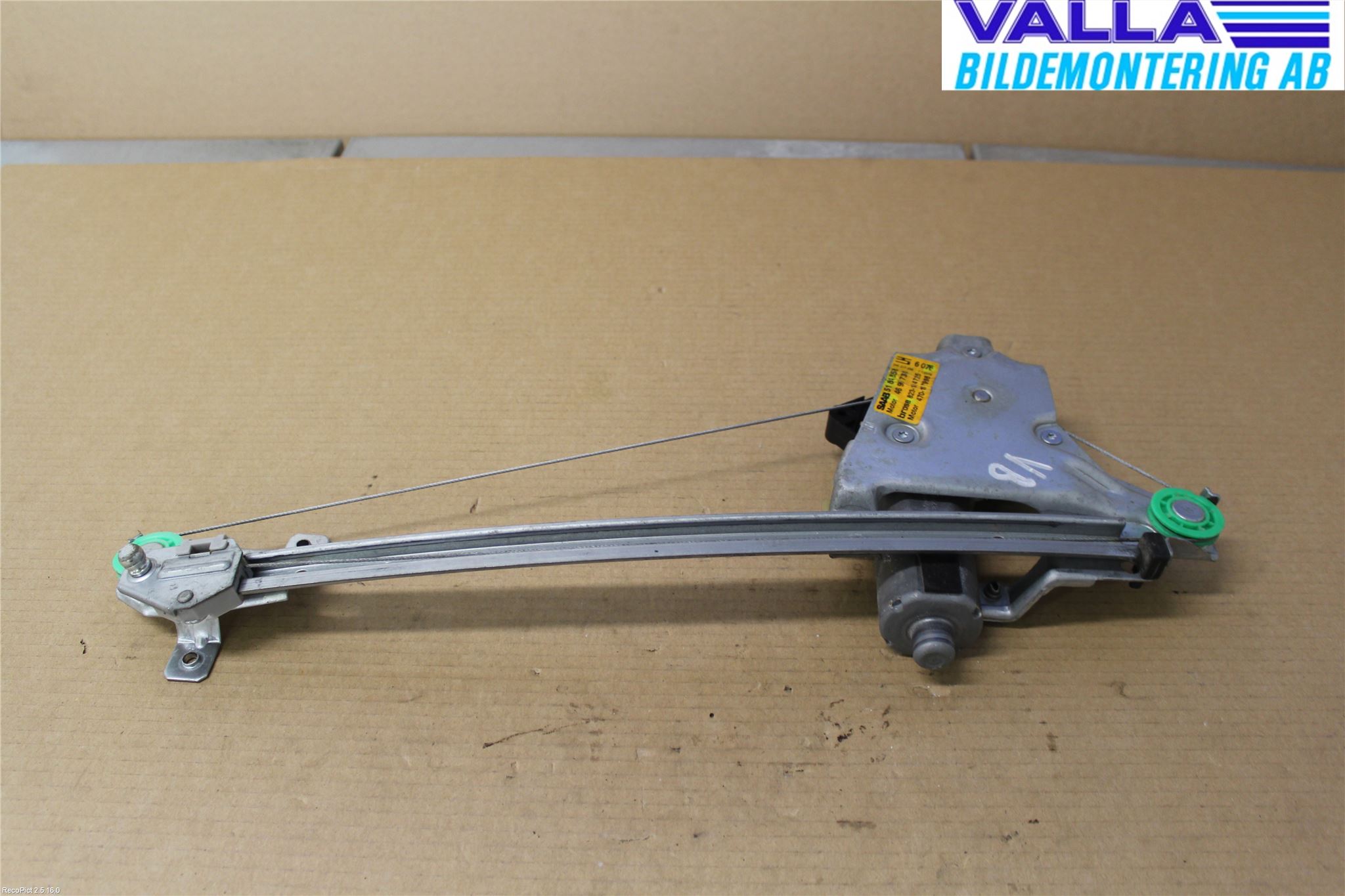 Saab 9-5     06-10 Fönsterhiss El Kompl