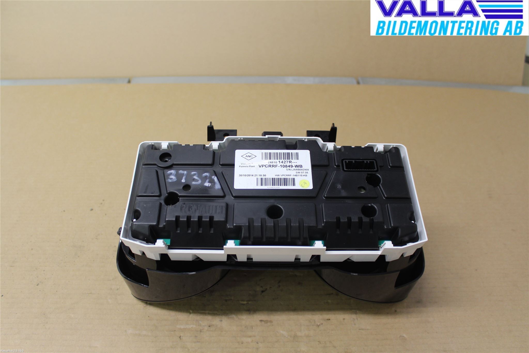 Renault CLIO IV 12-16 Instrument Komb