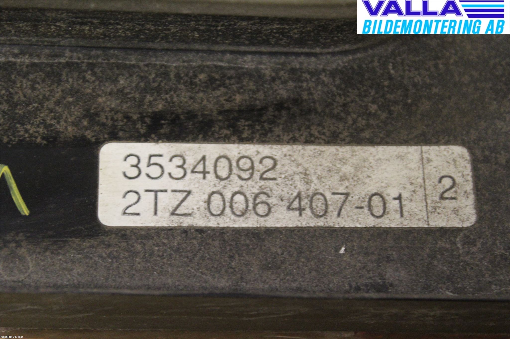 Volvo 940 91-98 Bakljus Lucka Vä