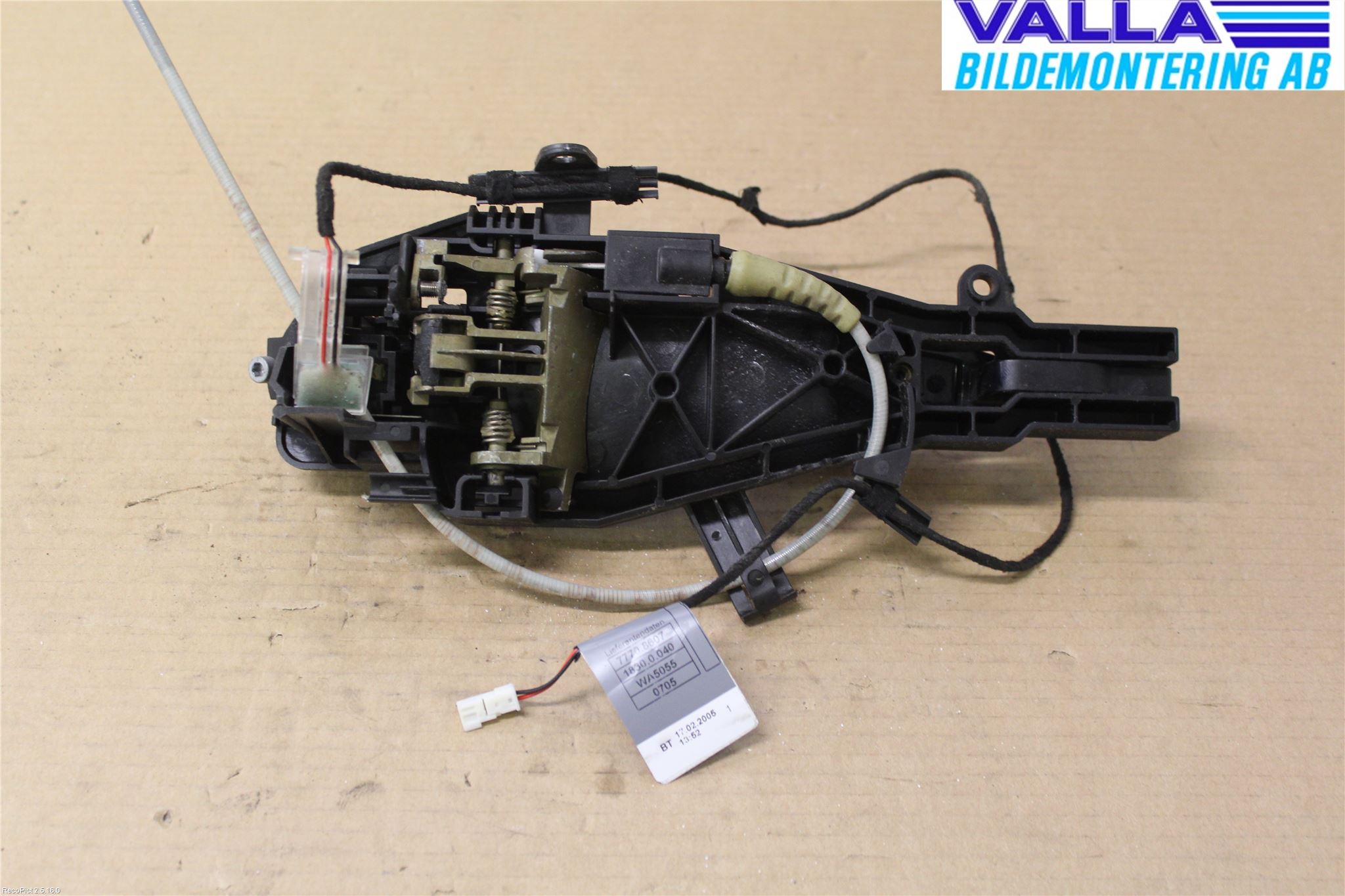 BMW 3 E90/91 SED/TOU 05-12 Dörrhandtag Yttre Hö