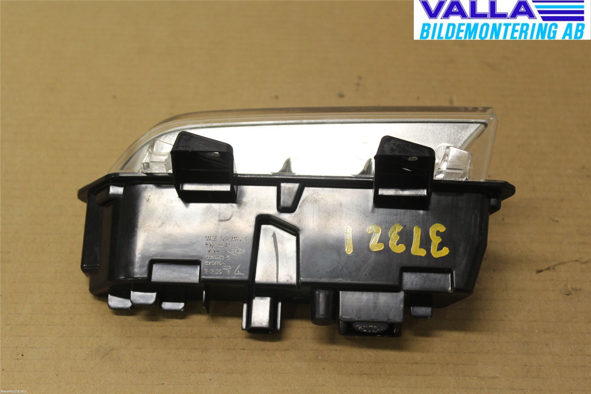 Renault CLIO IV 12-16 Positionsljus Fram Hö