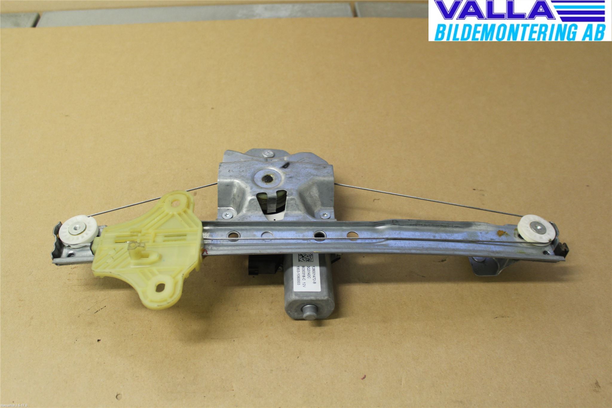 Renault CLIO IV 12-16 Fönsterhiss El Kompl