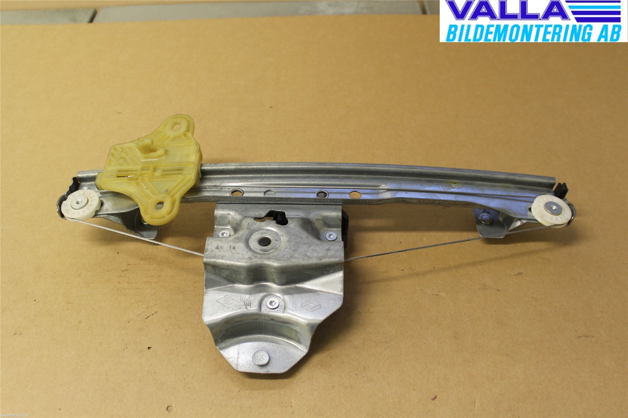 Renault CLIO IV 12-16 Fönsterhiss El Kompl