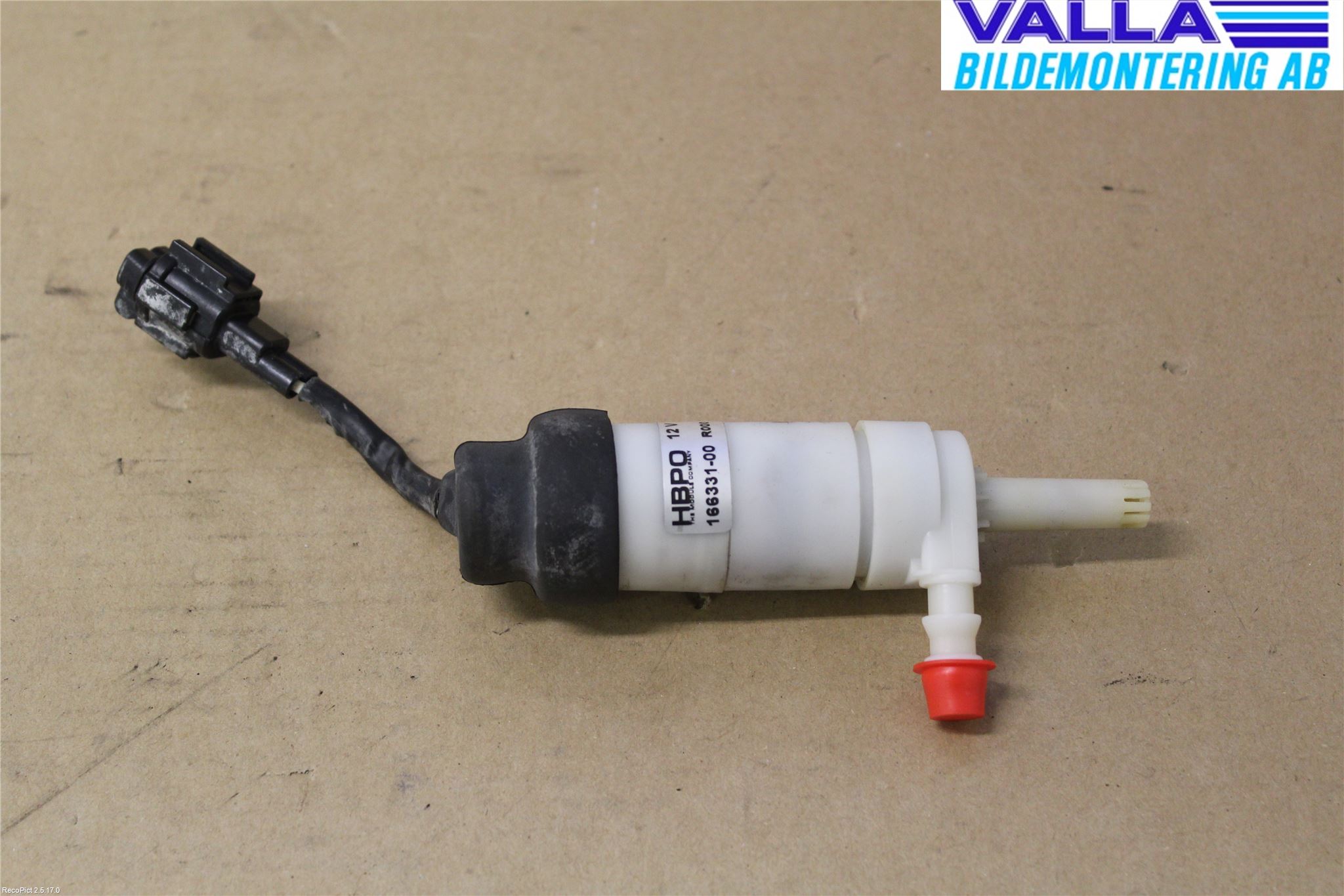 Renault KOLEOS I 08-10 Spolarpump Högtryck