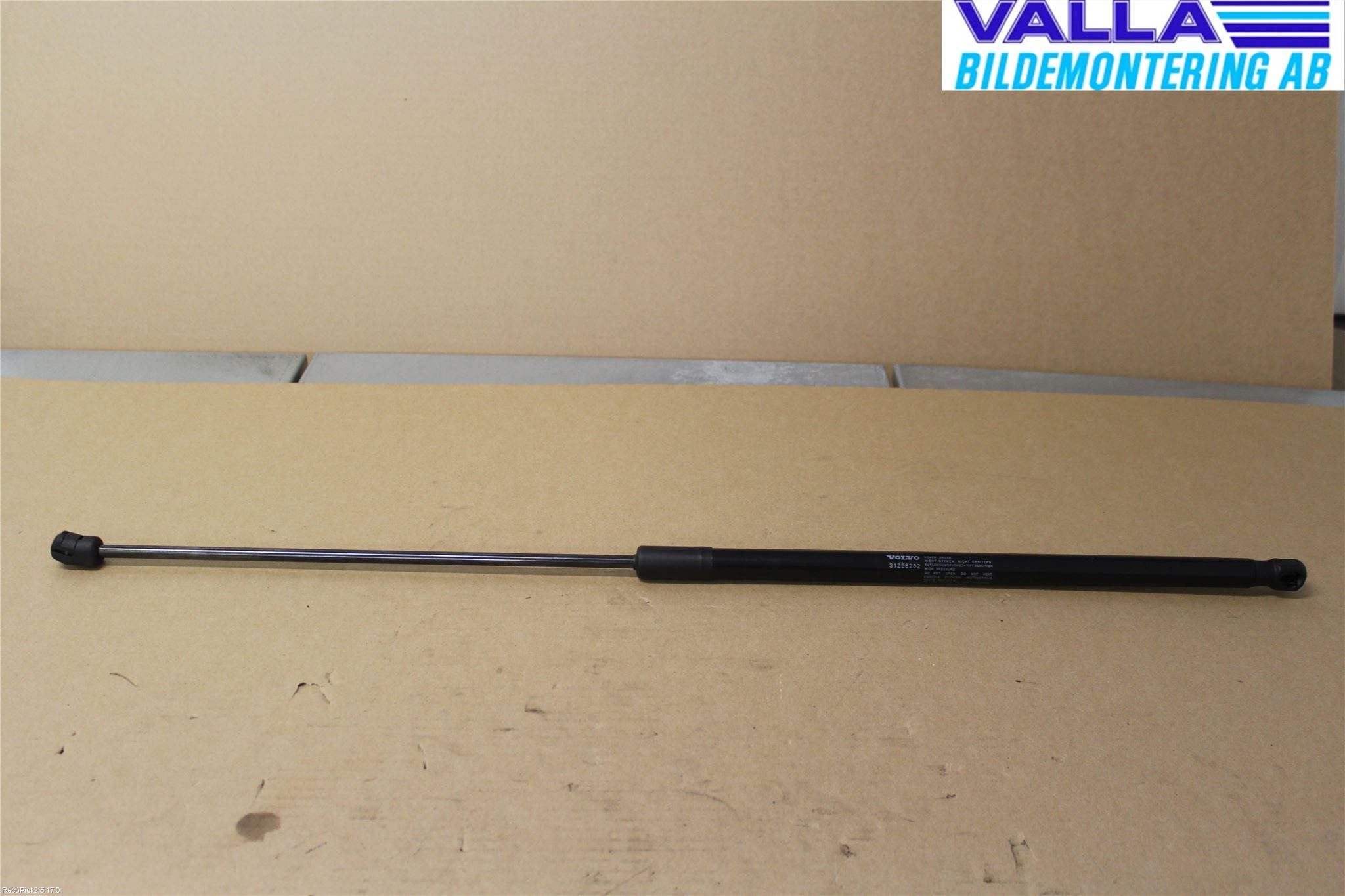 Volvo V40 12-19 Gasfjäder Motorhuv