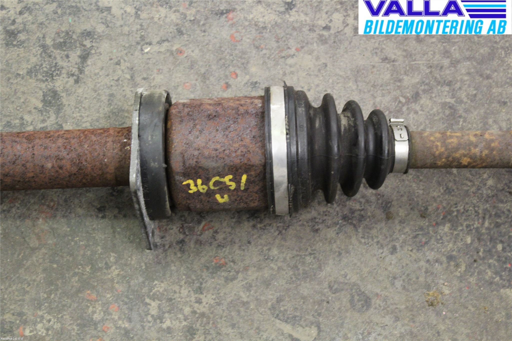 Jaguar X-TYPE Drivaxel Fram Höger