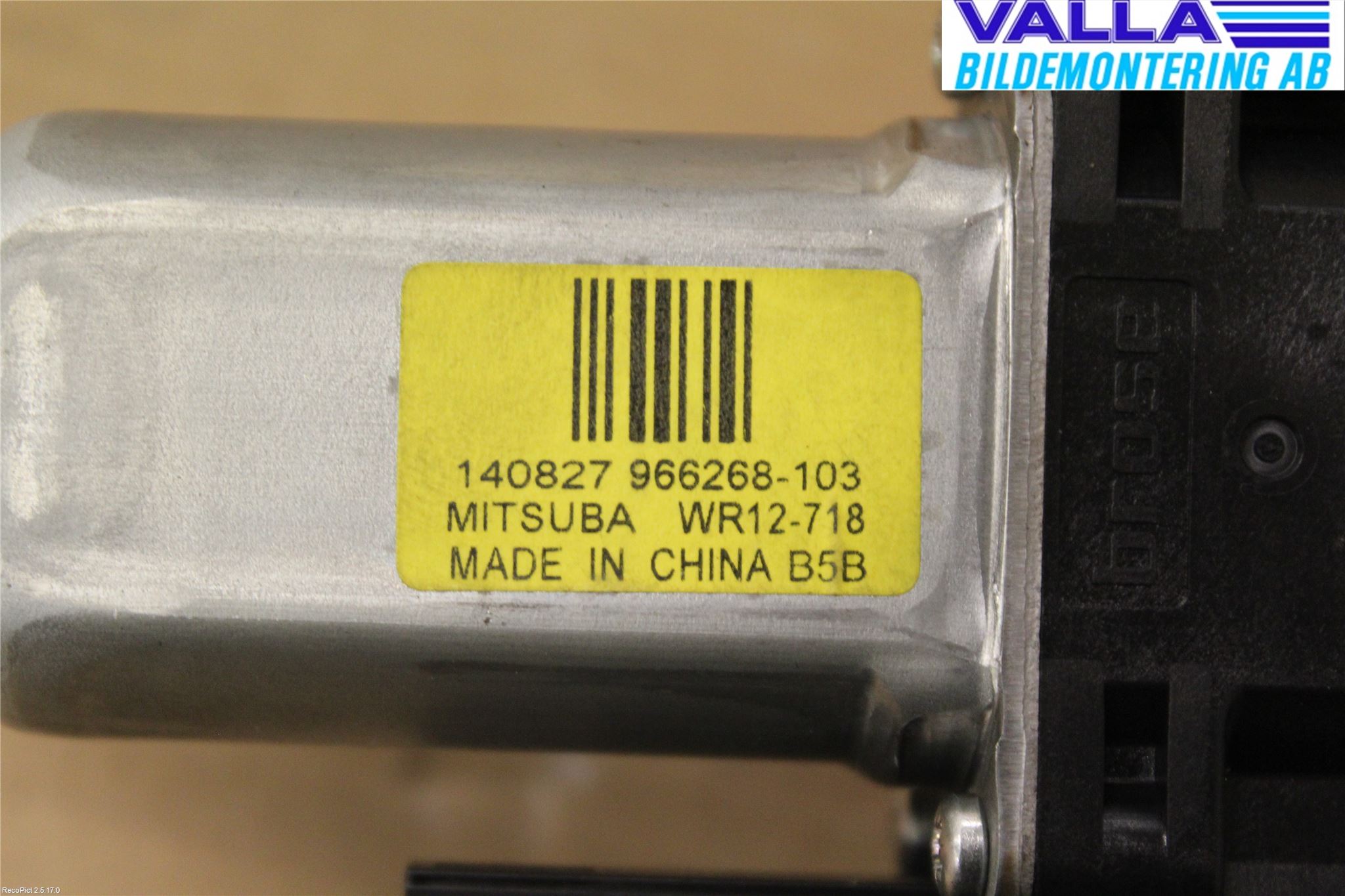 Volvo V40 12-19 Fönsterhissmotor