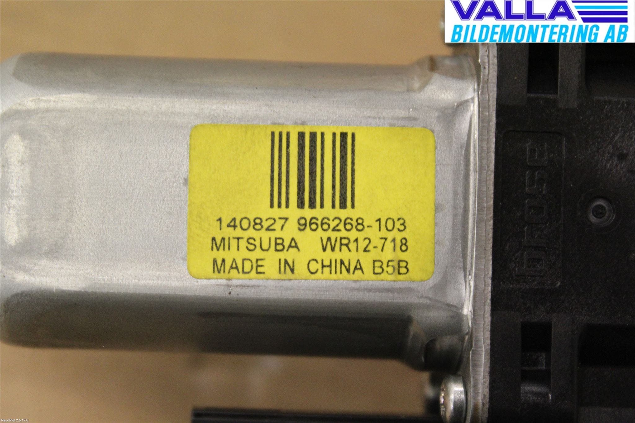 Volvo V40 12-19 Fönsterhissmotor