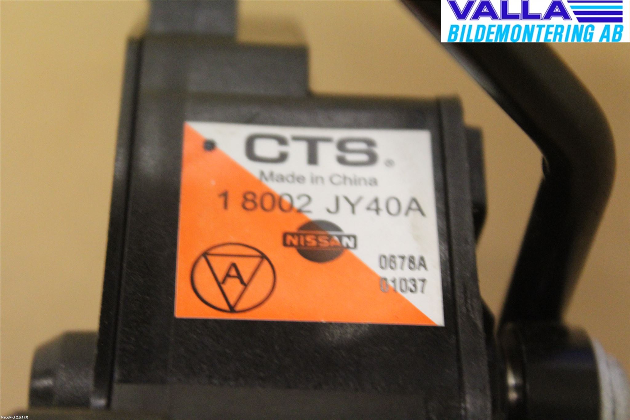 Renault KOLEOS I 08-10 Gaspedal