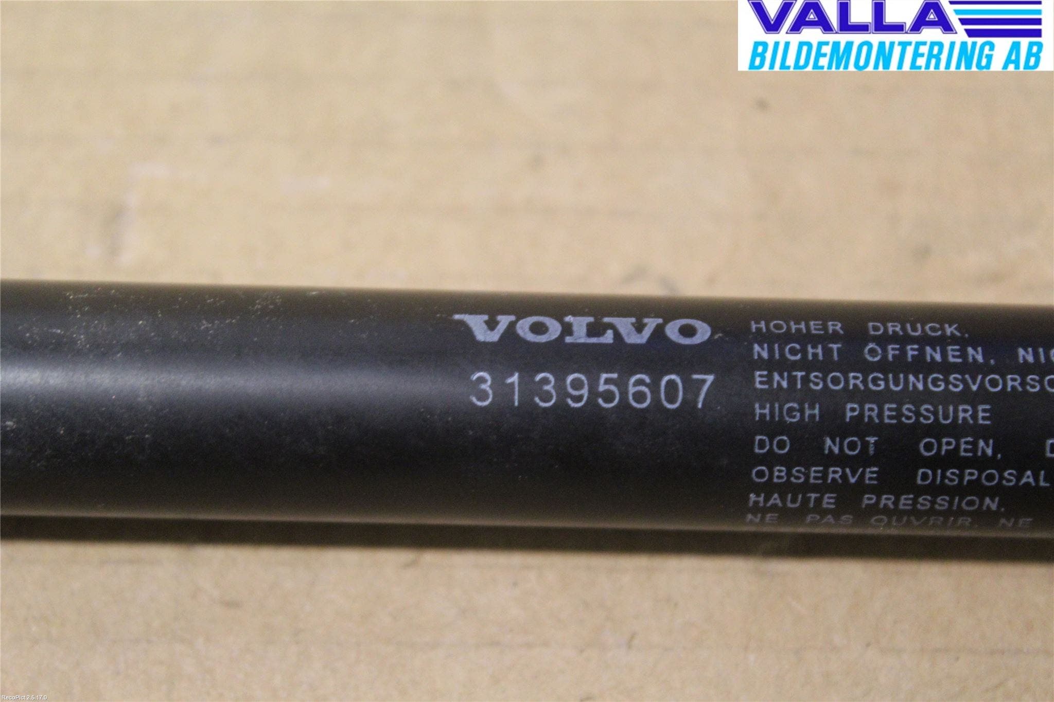 Volvo V40 12-19 Gasfjäder Baklucka