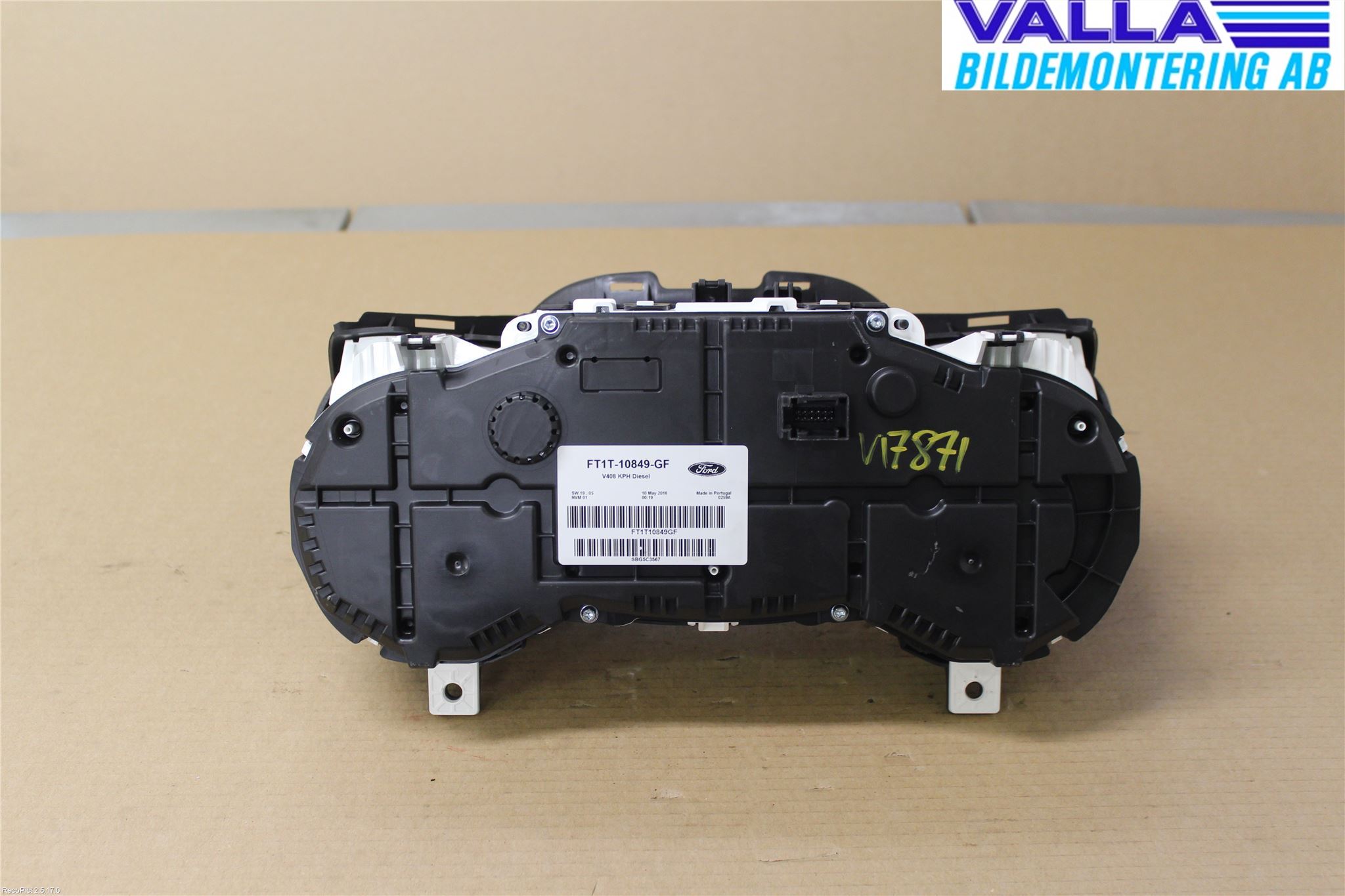 Ford TRANSIT/TOURNEO CONNECT 13-22 Instrument Komb
