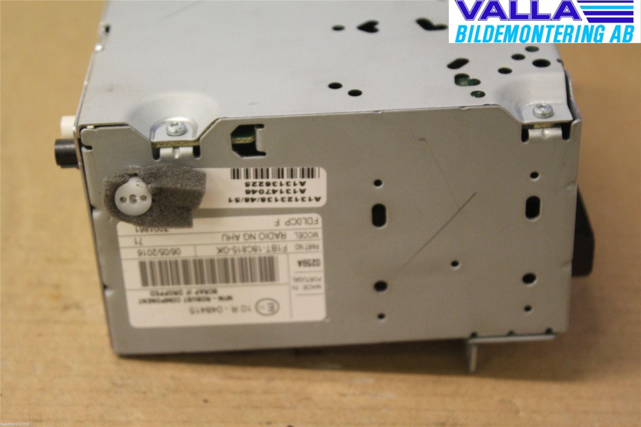 Ford TRANSIT/TOURNEO CONNECT 13-22 Cd Radio - Multimediapanel