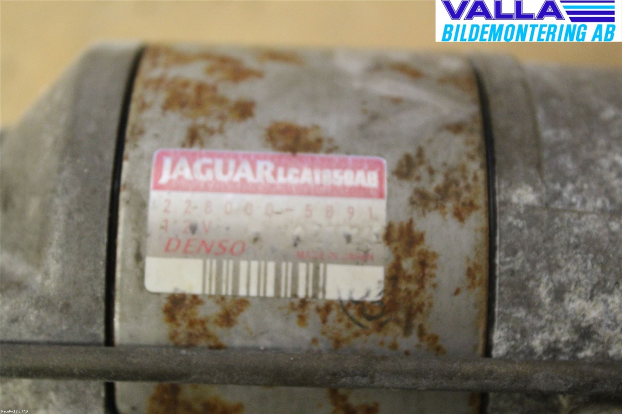 Jaguar XJ X308        98-02 Startmotor