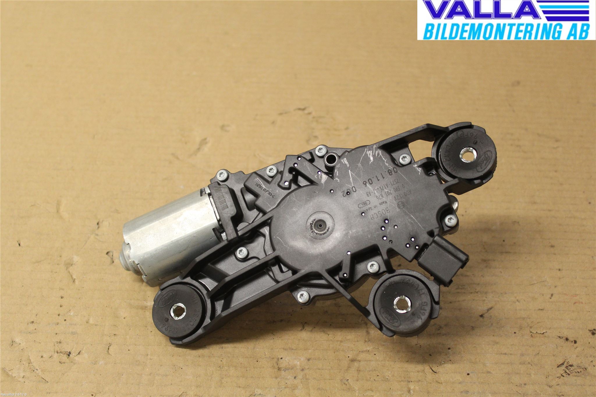 Ford MONDEO 07-15 Torkarmotor Baklucka