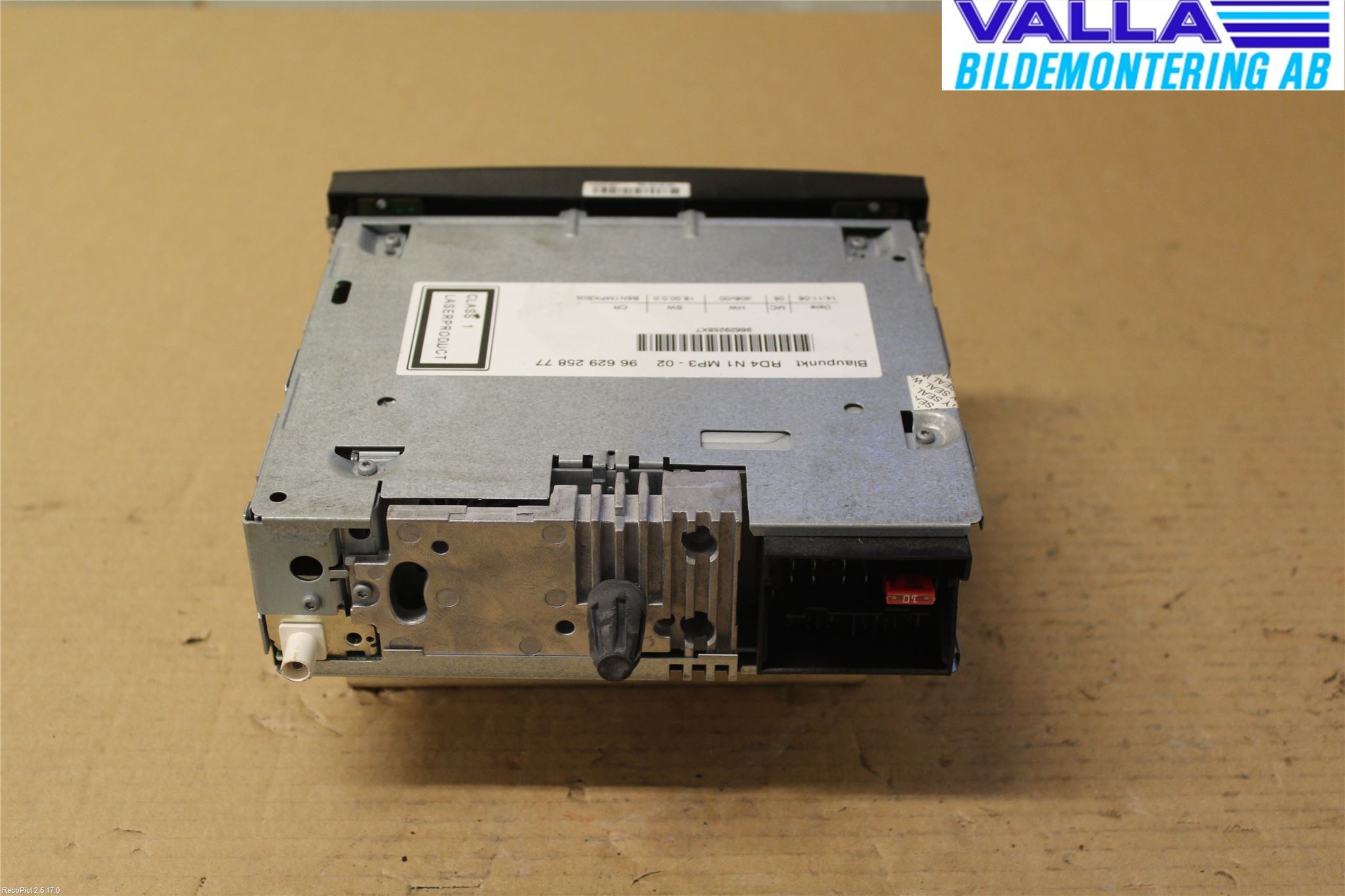 Citroen C4 I   05-10 Cd Radio - Multimediapanel
