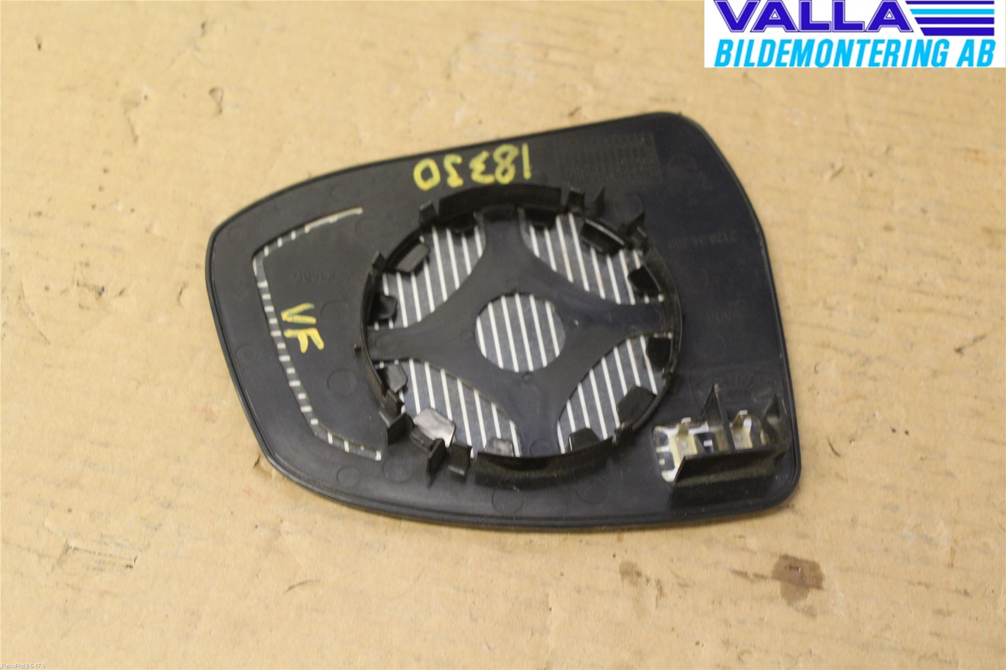 Ford MONDEO 07-15 Spegelglas Vä