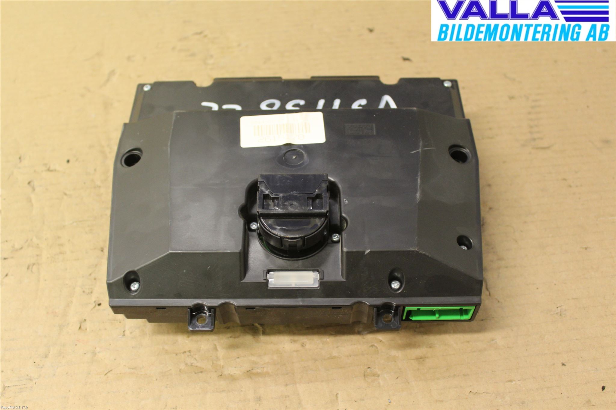 Volvo V70 14-16 Värmereglage