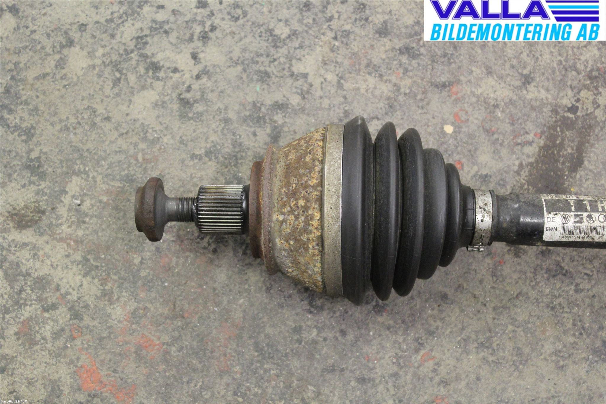 Audi A6/S6     05-11 Drivaxel Fram Vänster