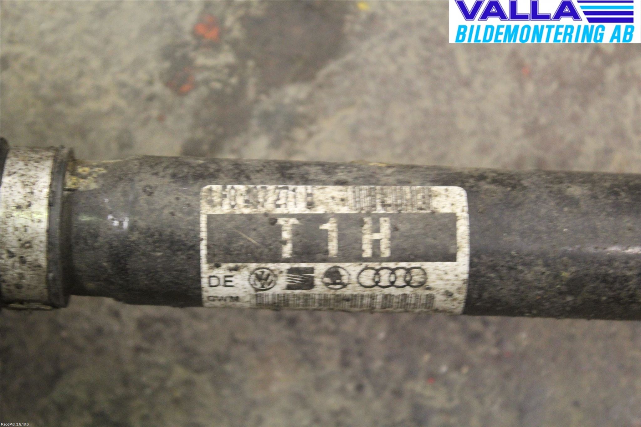 Audi A6/S6     05-11 Drivaxel Fram Vänster