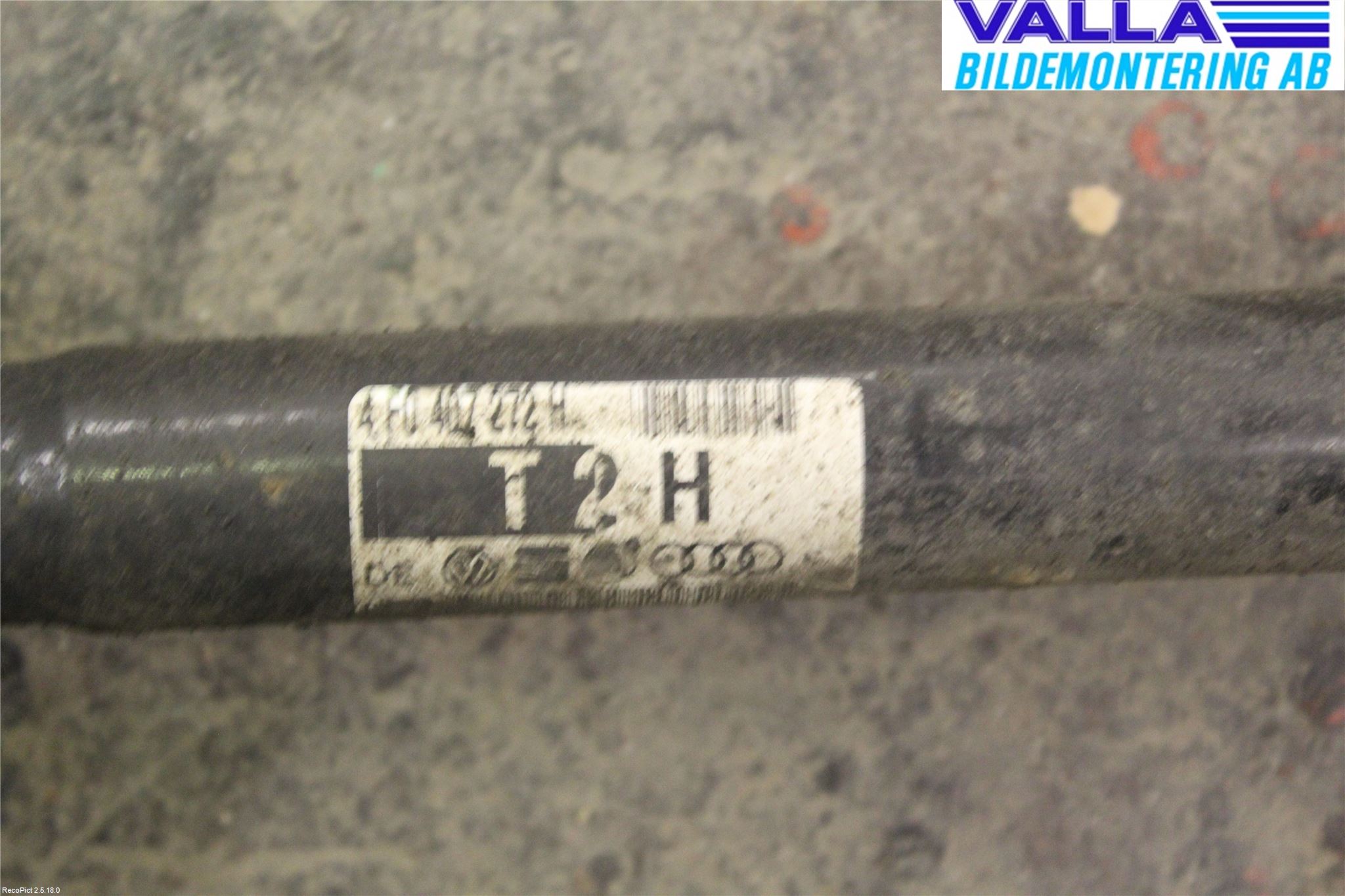 Audi A6/S6     05-11 Drivaxel Fram Höger