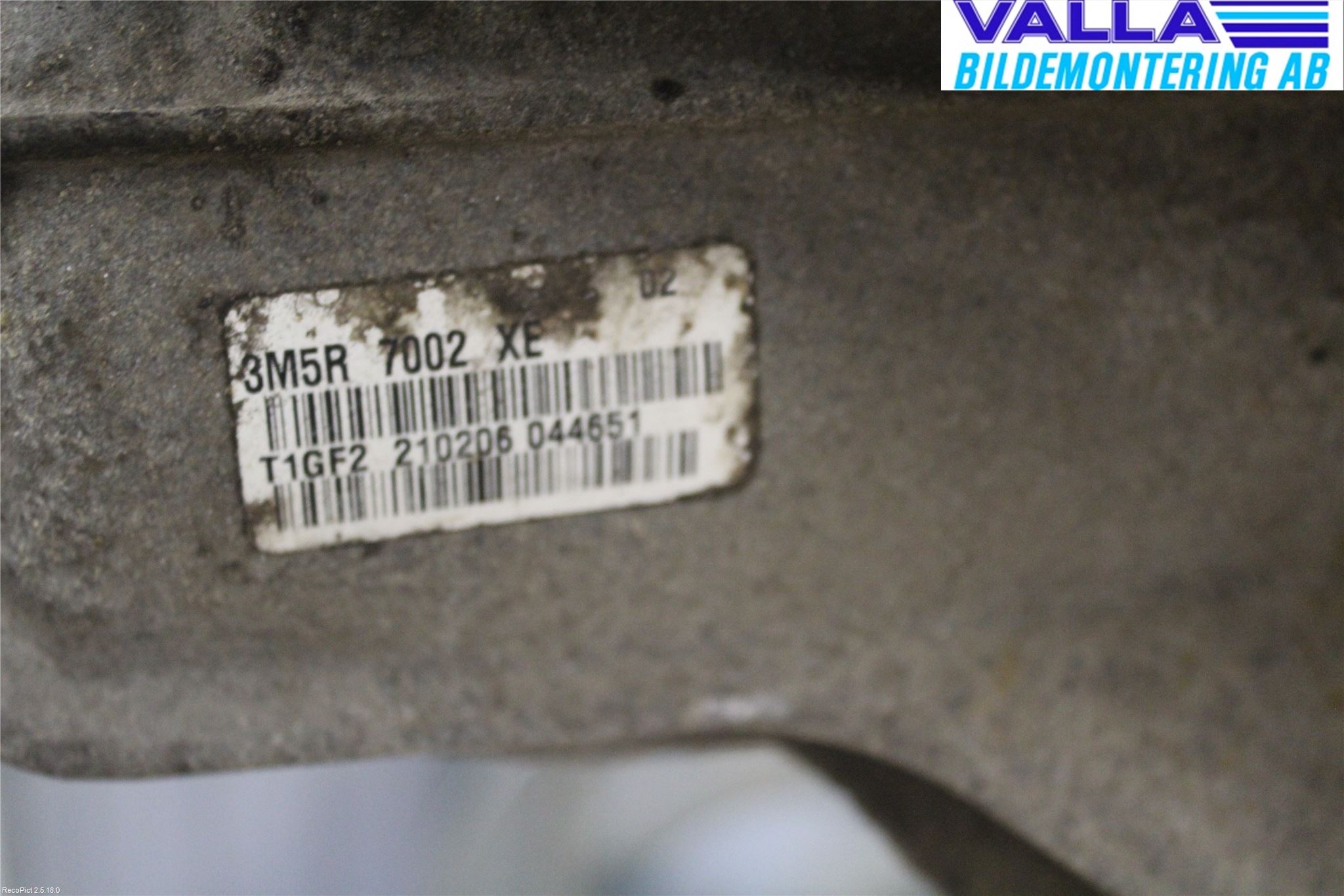 Volvo V50 04-07 Växellåda Man 5 Vxl