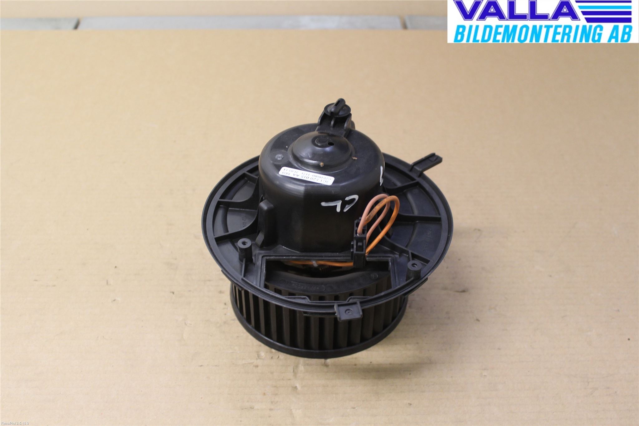 Volkswagen VW PASSAT 11-14 Värmefläkt