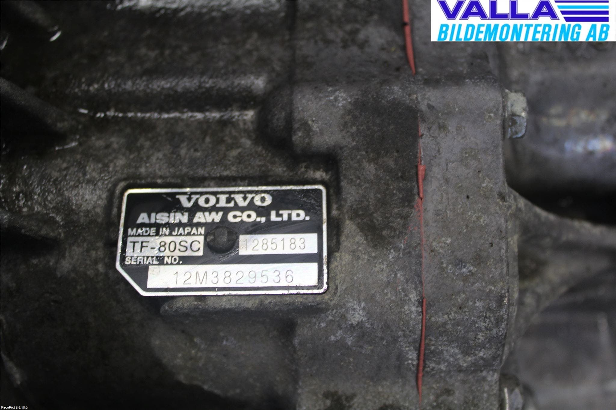 Volvo V70 14-16 Växellåda Automat