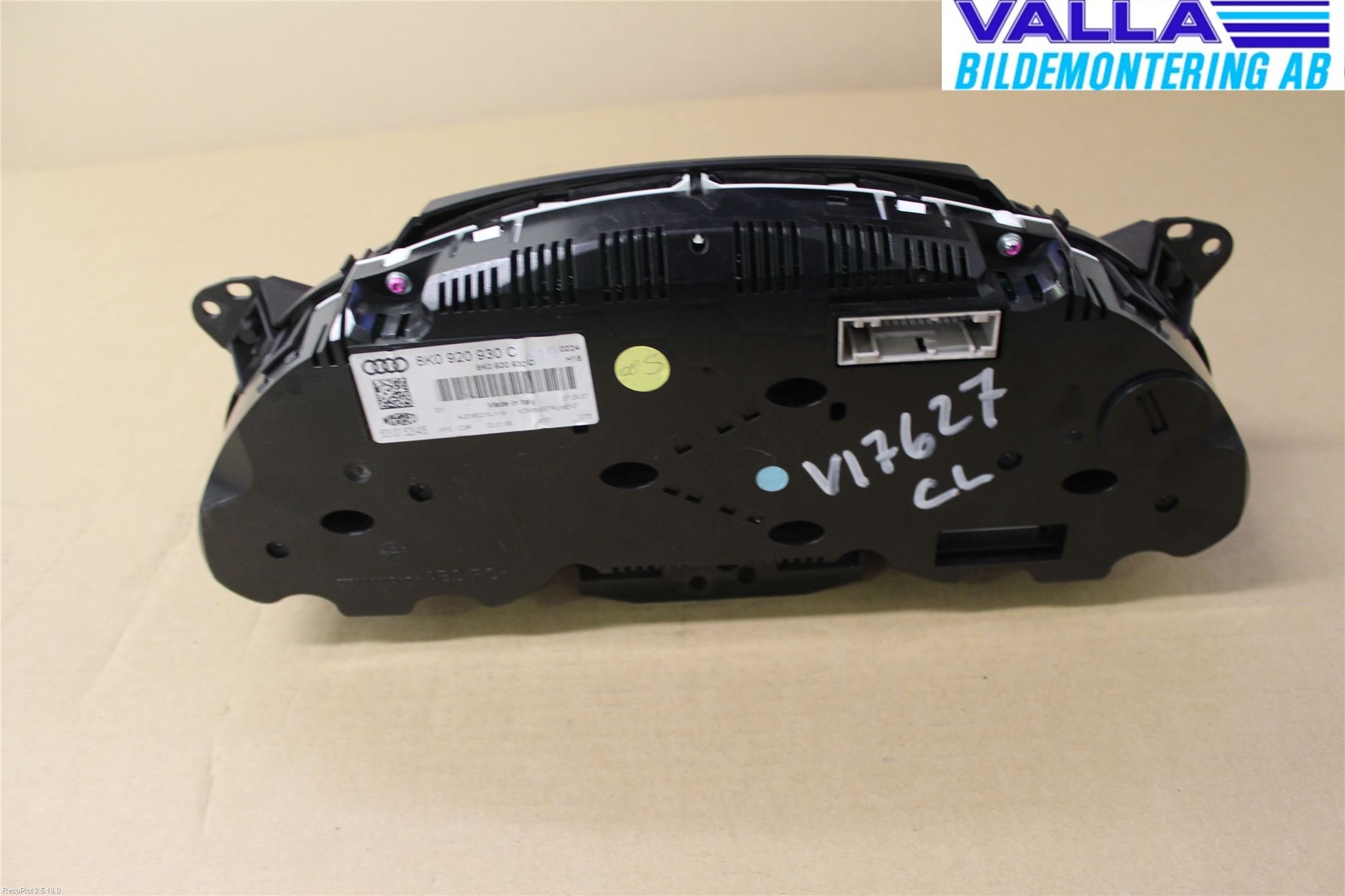 Audi A4/S4 08-11 Instrument Komb