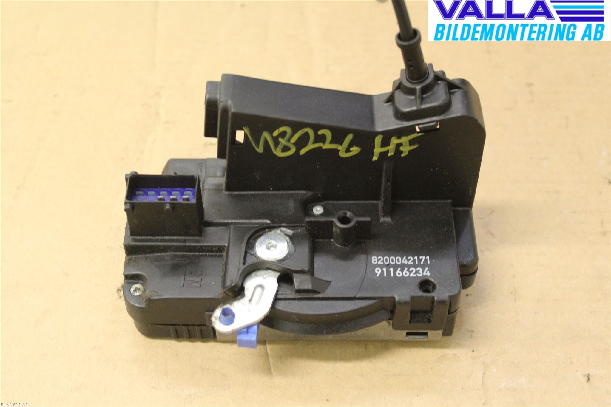 Renault TRAFIC   02-14 Låskista-Dörrlås