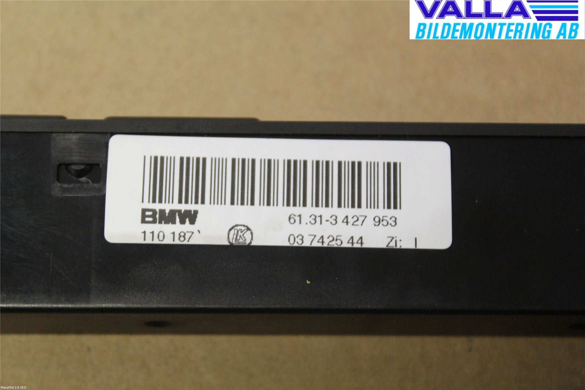 BMW X3 E83     03-10 Strömställare Antispinn