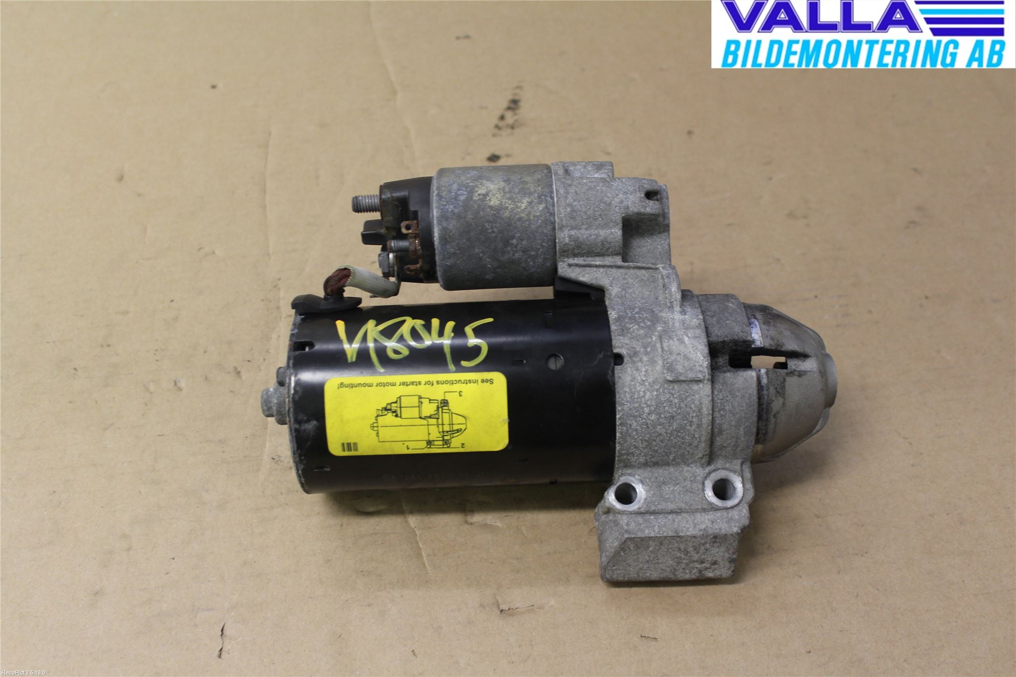 BMW 3 E90/91 SED/TOU 05-12 Startmotor Diesel