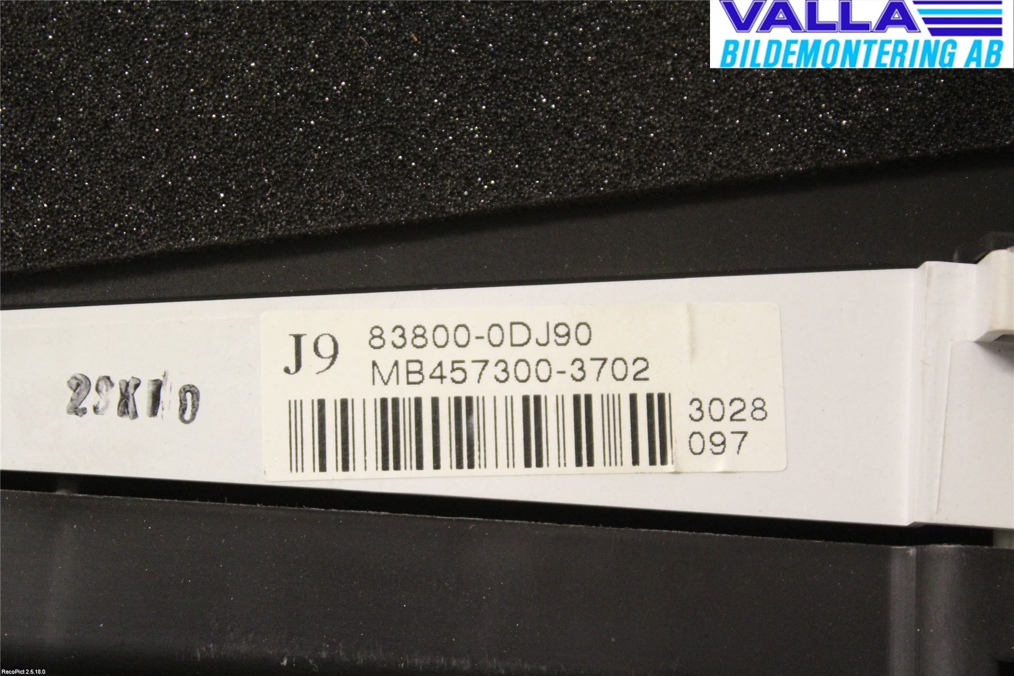 Toyota YARIS XP90 06-11 Instrument Komb