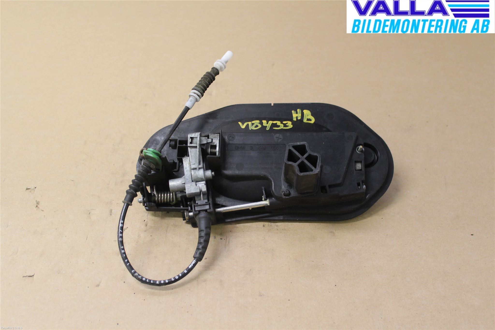 BMW X3 E83     03-10 Dörrhandtag Yttre Hö