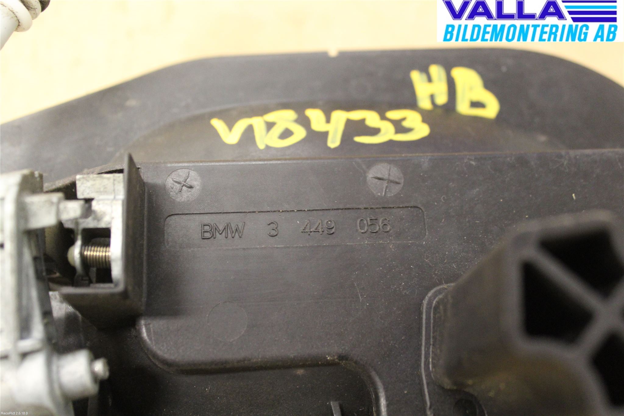 BMW X3 E83     03-10 Dörrhandtag Yttre Hö